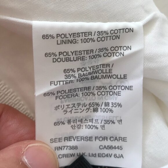 J.Crew | White Laser Cut Circle Midi Skirt - Picture 11 of 13